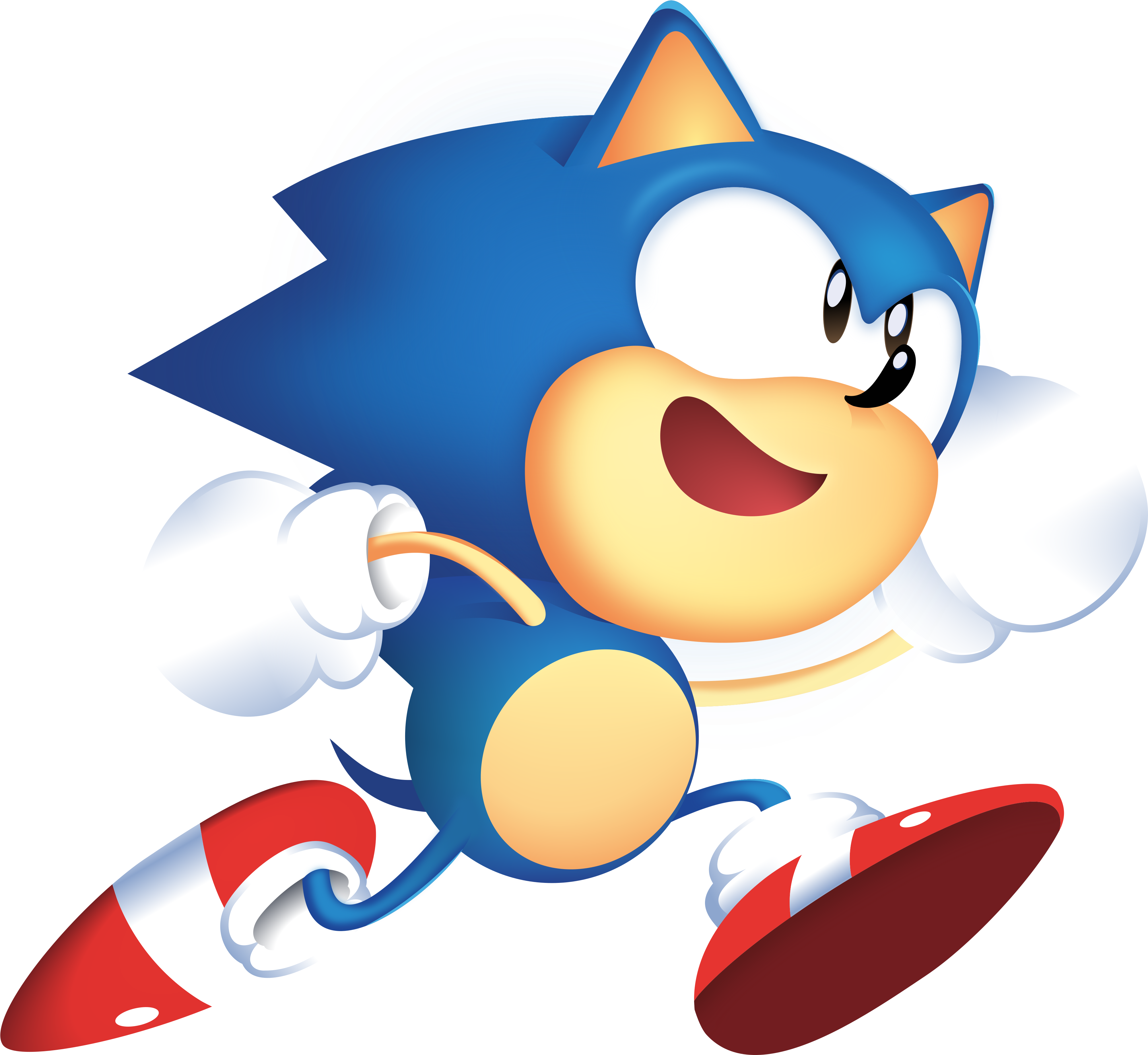 High Quality, Finalized Hesse Sonic From The Recent - Sonic Mania Sonic Png (4000x3993)