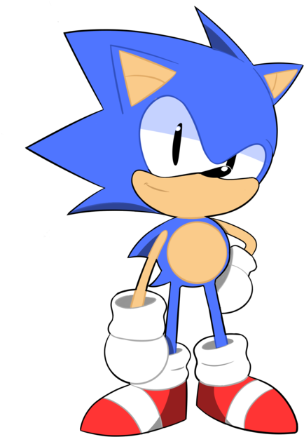 Toei Sonic By Mariothedrawer - Cartoon (1024x736)