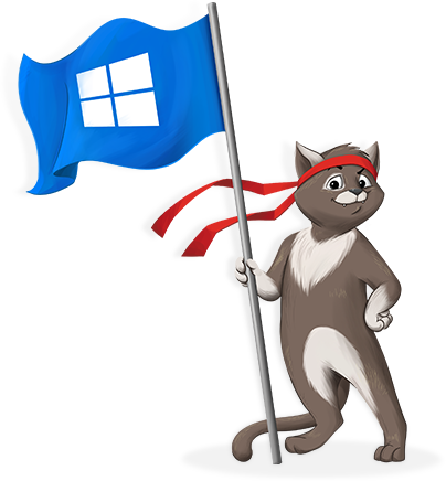 Ninja Cat - Windows 10 (404x436)