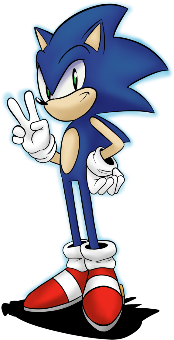 Ova Modern Sonic By Jamoart - Modern Sonic Fan Art (654x1220)