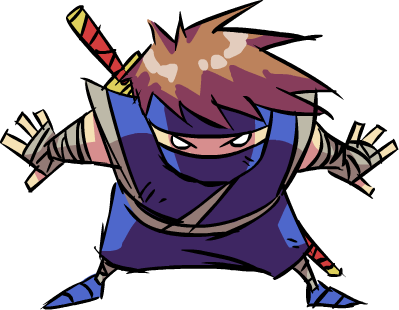 A - Ninja With No Background (399x310)