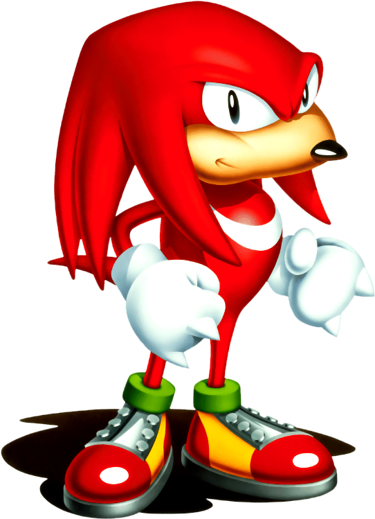 Sonic The Hedgehog Clipart Knuckles - Sega Sonic The Hedgehog 3 (552x768)