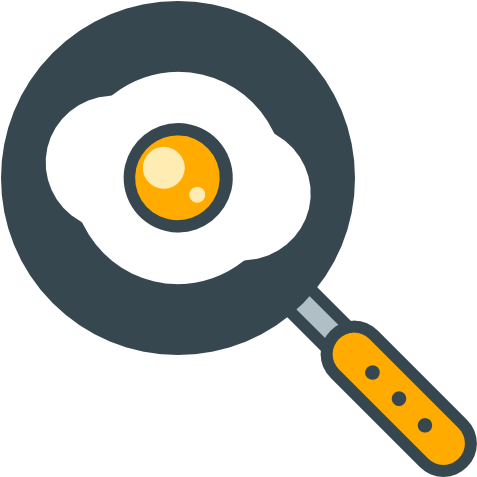 Royalty Free Washing Dishes Clip Art Gograph - Ovo Na Frigideira Png (512x512)