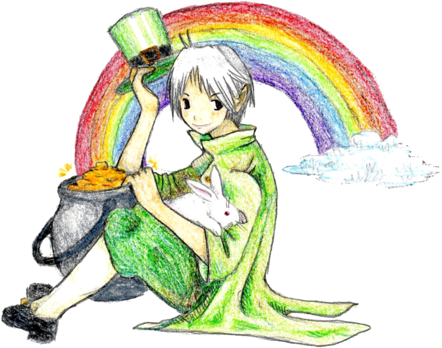 Kii Chan Leprechaun Edition By Kiolen - Cartoon (898x890)