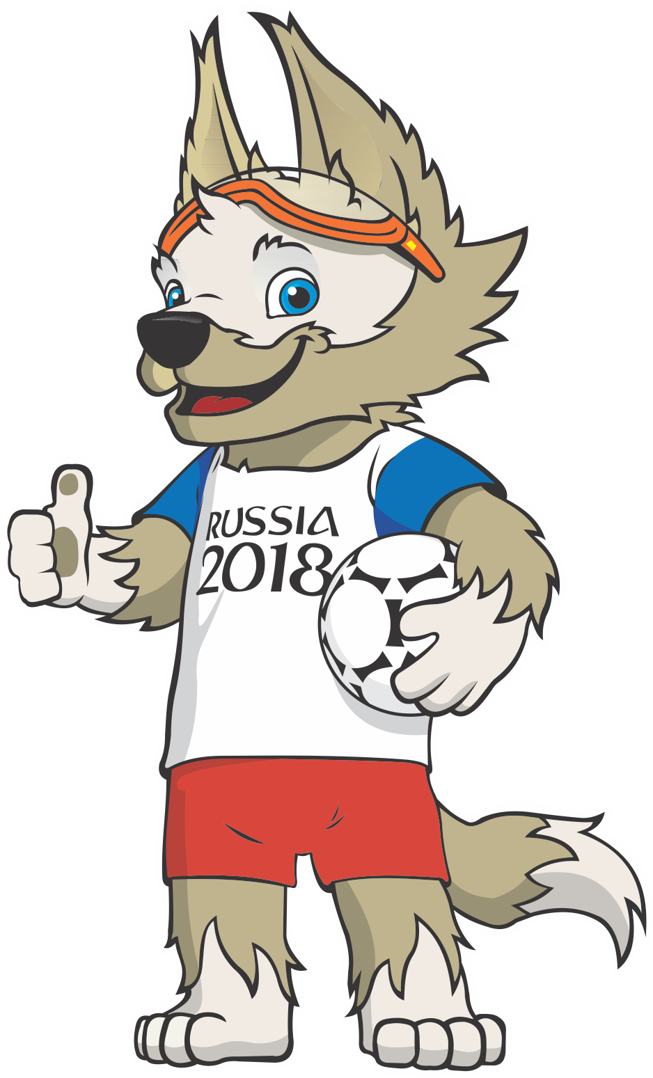 Download - Mascota Del Mundial Rusia 2018 (938x1549)