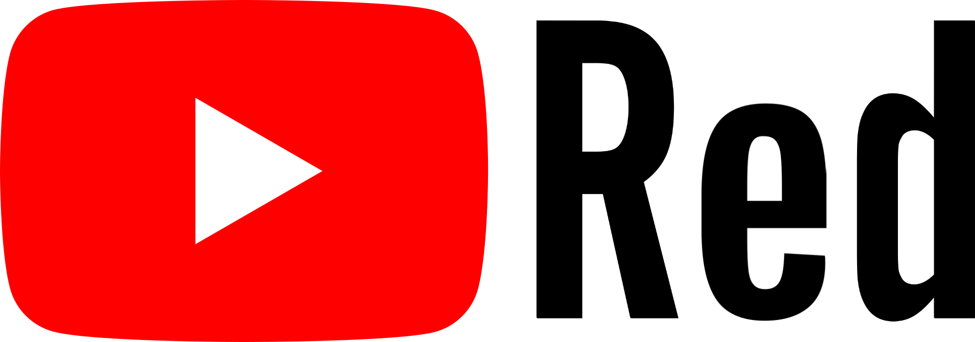 Youtube Red Logo-0 - Youtube Red Originals Logo (1910x670)