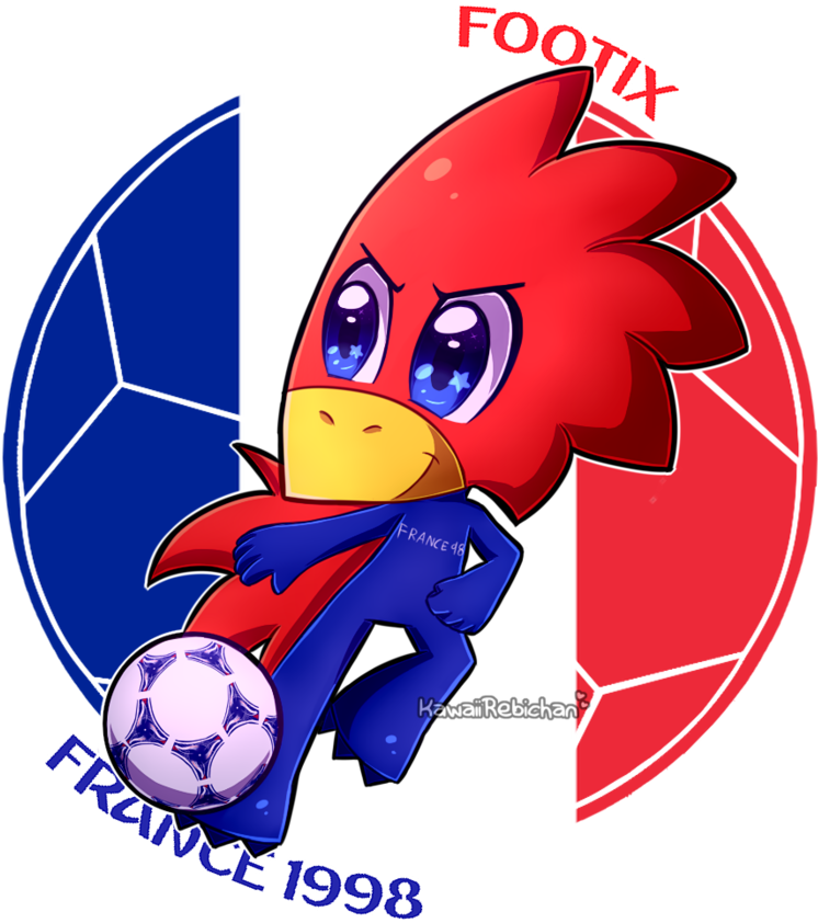 [world Cup Mascots] - Footix (894x894)