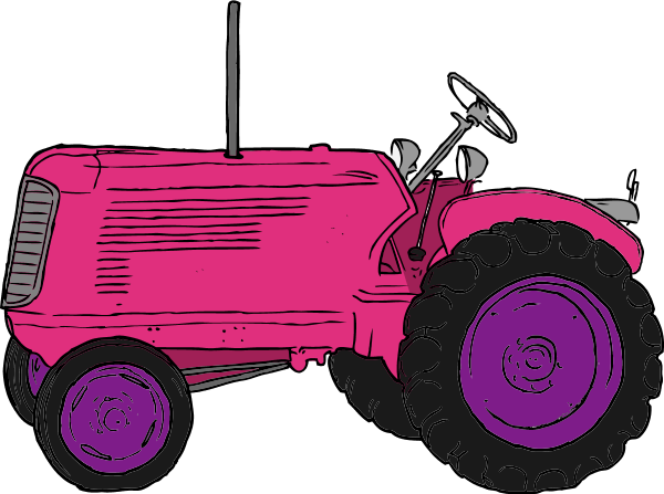 Tractor Clipart - Tractor Clip Art (600x447)