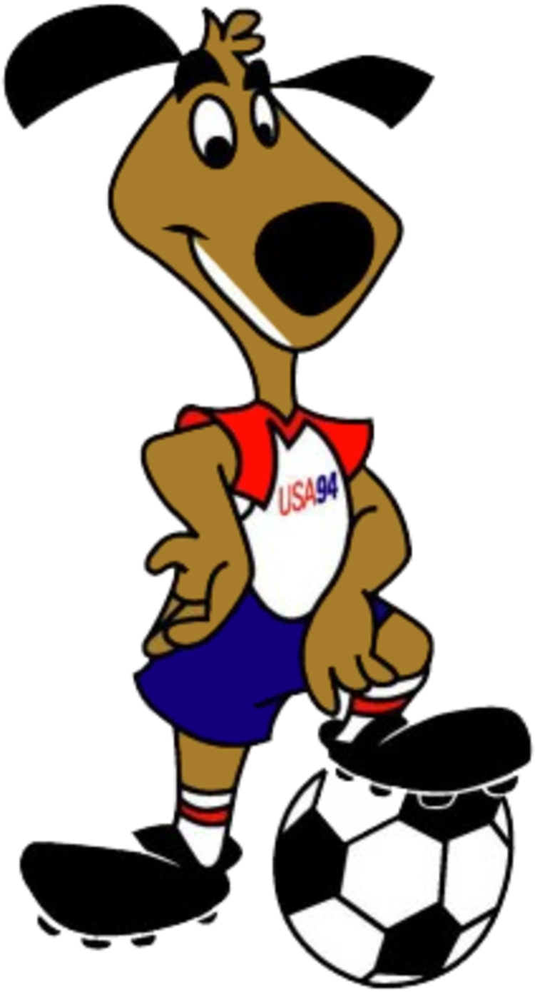 1994 Fifa World Cup United States 1998 Fifa World Cup - Mascotas Del Mundial De Futbol (760x1417)