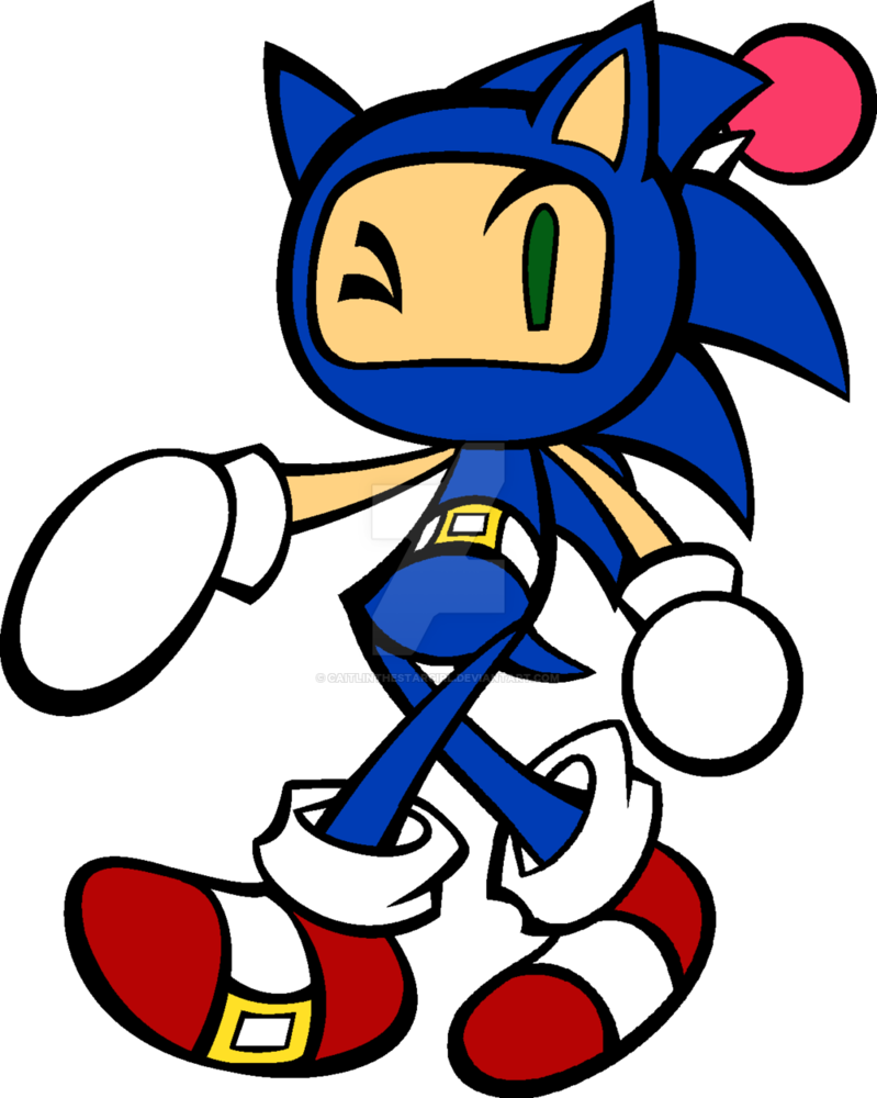 Sonic Bomber By Caitlinthestargirl - Bomberman White Bomber (799x1000)