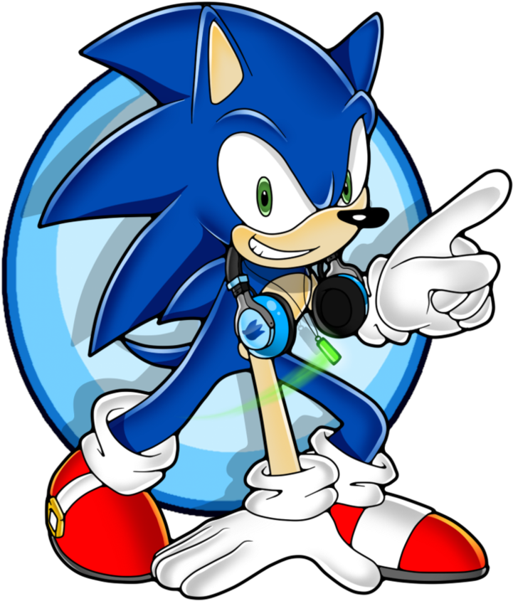 Sonic The Hedgehog Clipart - Sonic The Hedgehog Dj (885x903)