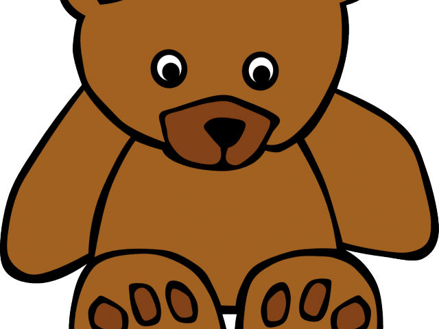 Stuffed Animal Clipart Cartoon - Kartun Line Teddy Bear (640x480)
