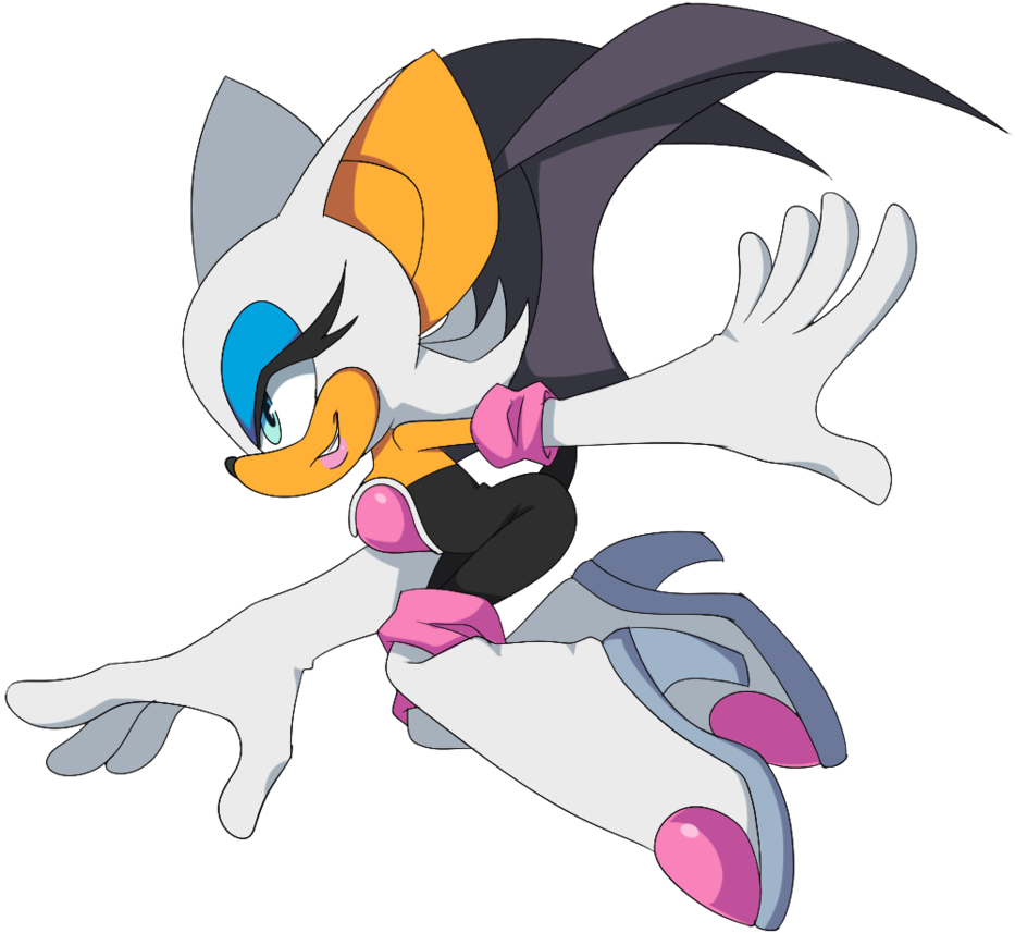 Sonic Adventure 2 Sonic Forces Rouge The Bat Dog Like - Sonic The Hedgehog (933x857)