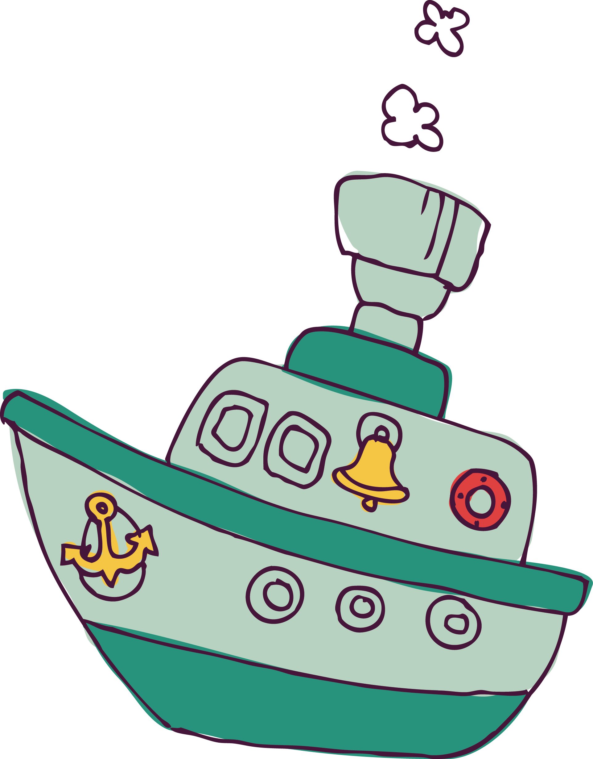 Watercraft Stuffed Toy Clip Art - Watercraft Stuffed Toy Clip Art (1923x2459)
