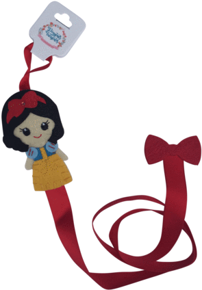 Snow White Bow, Clip, And Artwork Holder - Ponytails And Fairytales (480x480)