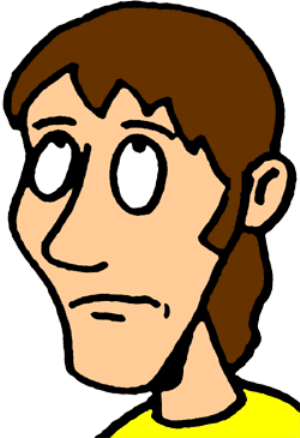 Eyeball Clipart Rolling Eyes - Roll Your Eyes Clipart (300x438)