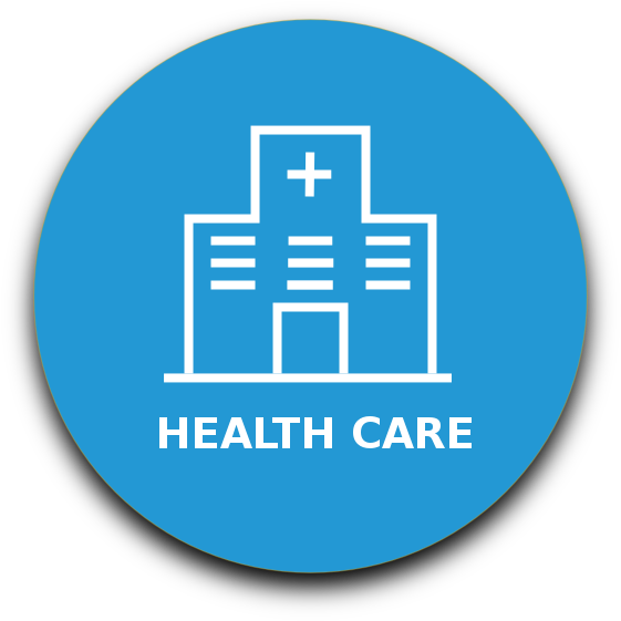 Health Care Circle Icon - City Of Los Angeles Office Of Finance (571x571)