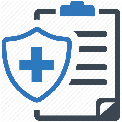 Health Insurance Icon - Insurance Policy Icon (512x512)