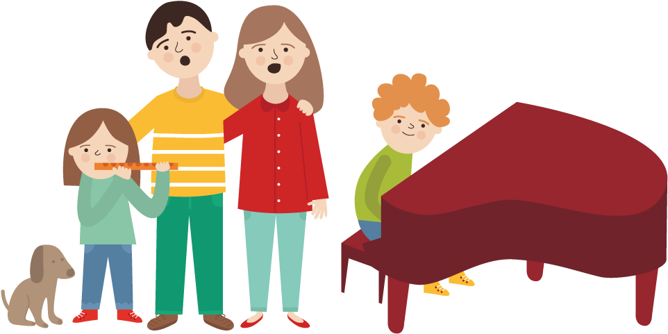 Happy Mom Music Professional Music Lessons In The Comfort - Music (1020x533)