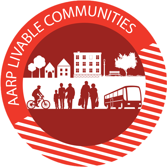 Aarp Livable Communities Png Logo - Strand Logo Png (612x613)