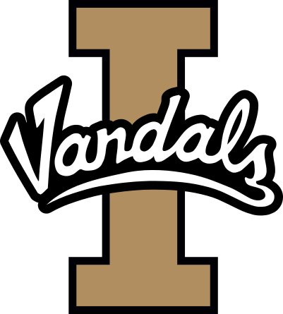 Famous Idaho Potato Bowl - Idaho Vandals Logo (401x445)