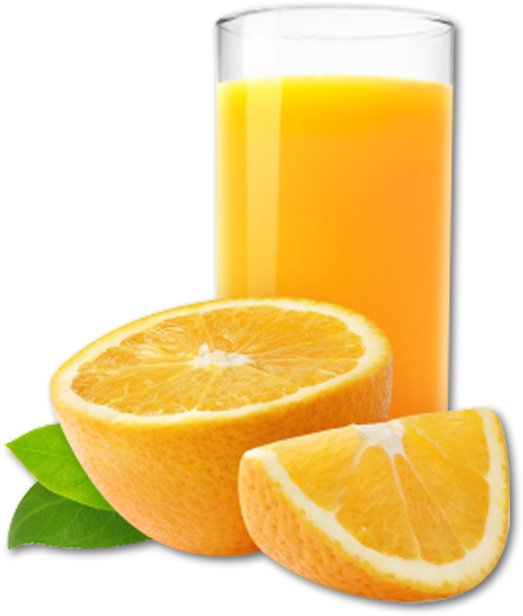Orange Juice Cranberry Juice Glass - Jus Orange Png (800x650)