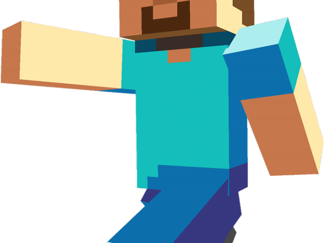 Minecraft Clipart Video Game Character - Bonecos Do Minecraft Em Png (640x480)