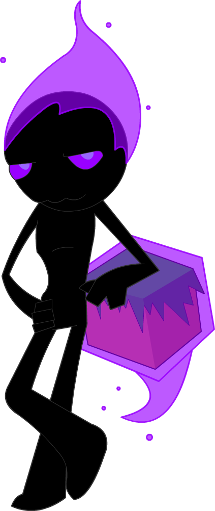 Cake The Enderman By 8-bitspider - Imagenes De Enderman Png (423x1002)