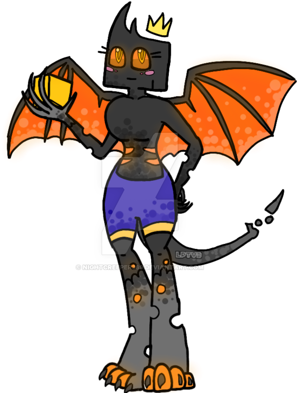 Enderman Oc By Nightcreeper369 - Drawing (800x813)