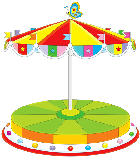 0 - Children Carousel Png (448x500)