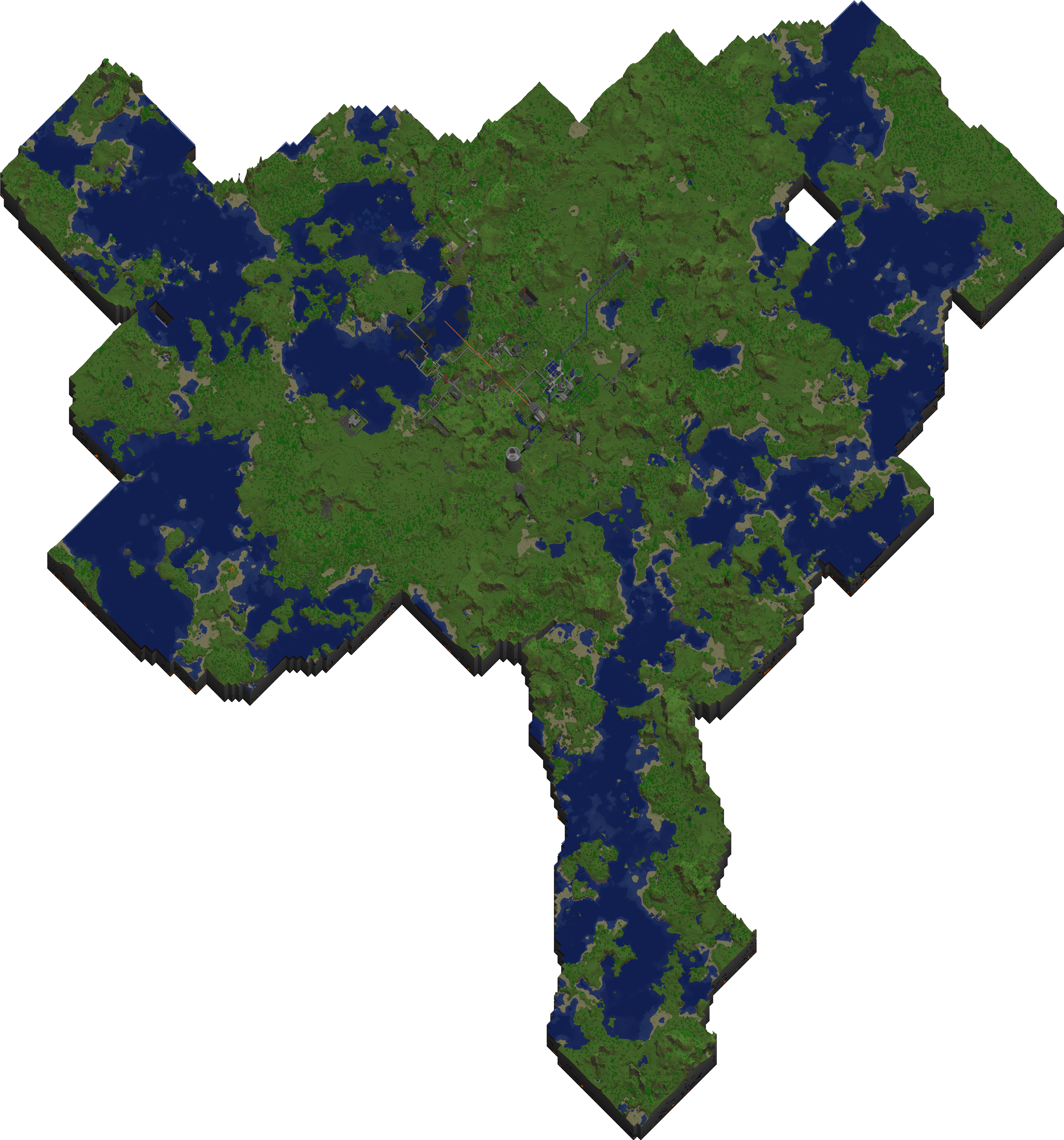 Shark Template Minecraft - Atlas (4704x5232)