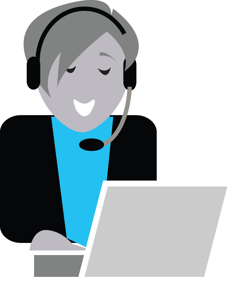 Receptionist Icon - Cartoon (752x904)