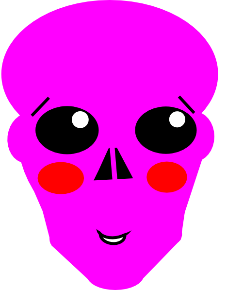 Pink Shy Clip Art At Clker - Pink Shy Clip Art At Clker (468x597)