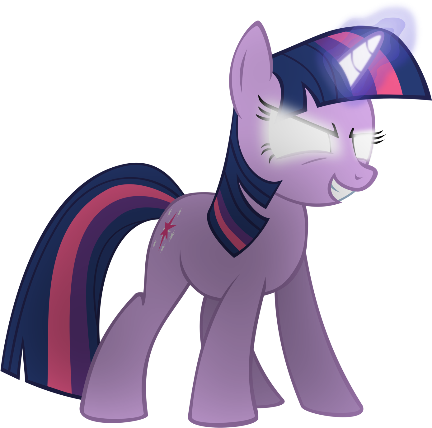 Twilight Is A Tad Angry By The Smiling Pony - My Little Pony Twilight Angry (1600x1600)