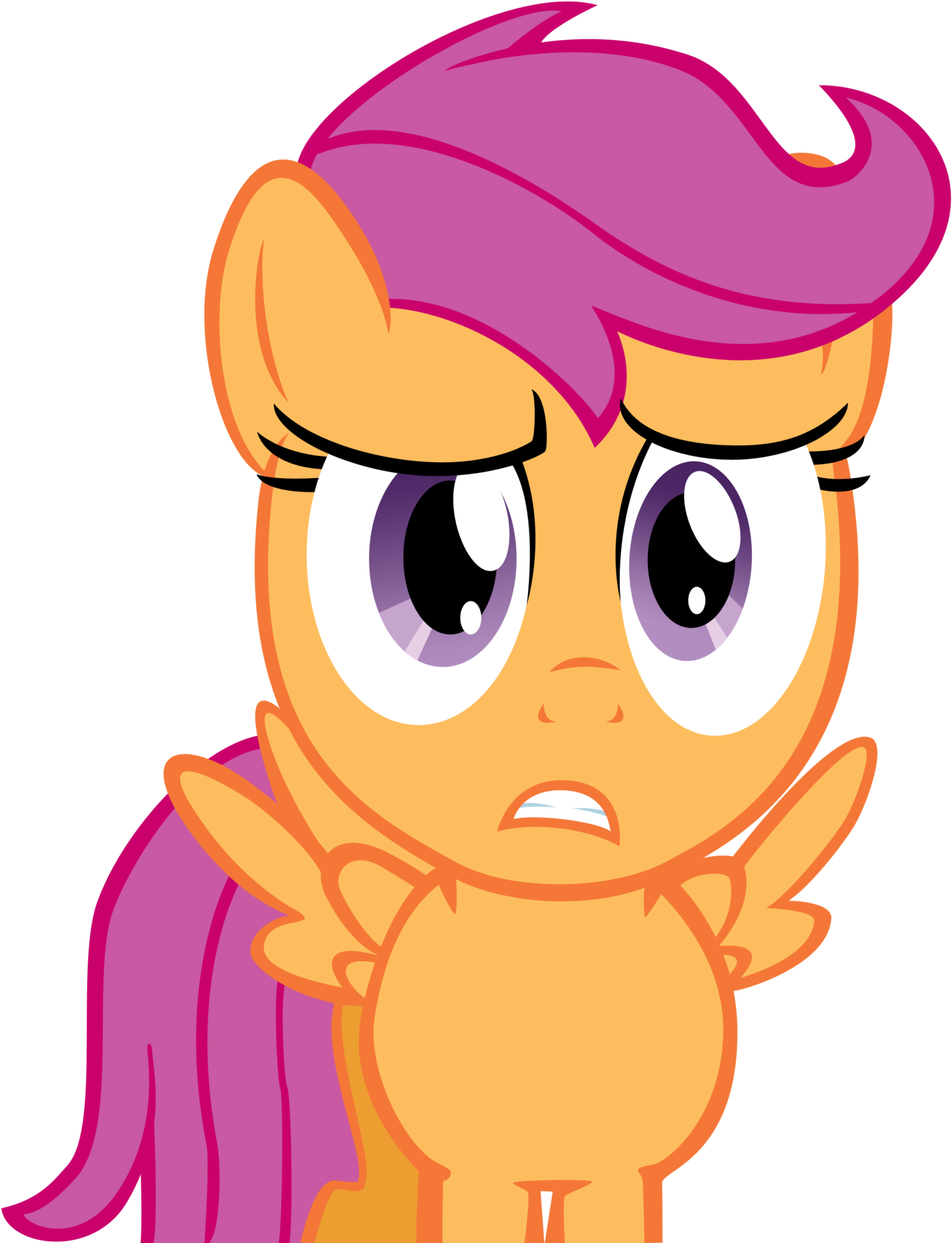 Scootaloo Is A Dodo By Orschmann Scootaloo Is A Dodo - Scootaloo Confused (1600x1999)