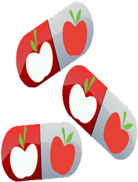 Apple Pills Cutie Mark - Mlp Cutie Mark Apple Pills (420x420)