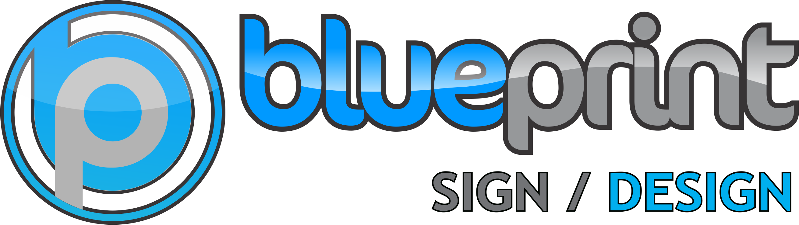 Blueprint Signage - Signage (2623x740)