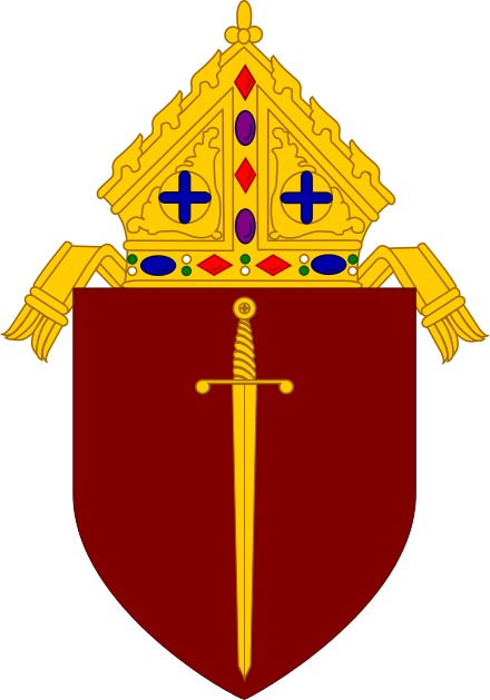 Diocesan Coat Of Arms - Symbol Of Roman Catholic (440x629)