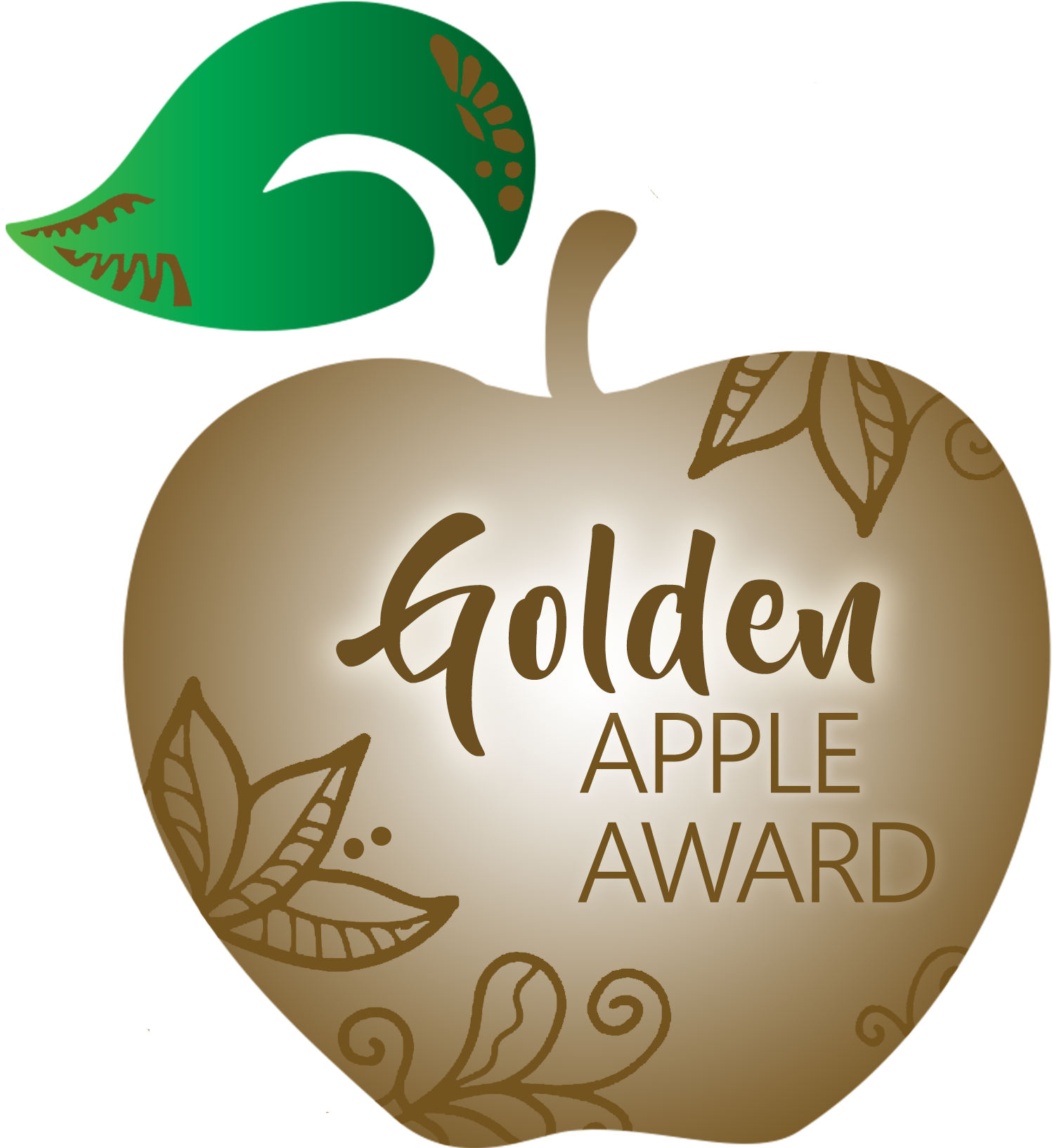 Golden Apple Award - Label (1510x1651)