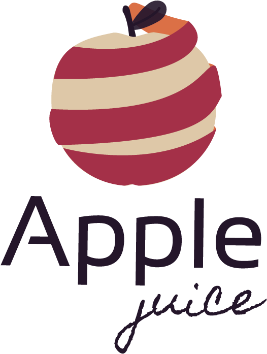 Logo / Apple Juice / Vectorial Illustration / Sarah - Apple Juice (1004x1004)