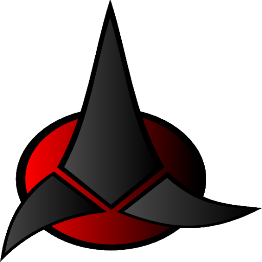 Star Trek Klingon Empire Logo By Mahesh69a - Star Trek Png Icons (512x512)