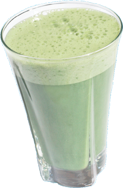 Veggie Style Vegan Supplement Protein Shake Glass All - Green Protein Shake Png (522x736)