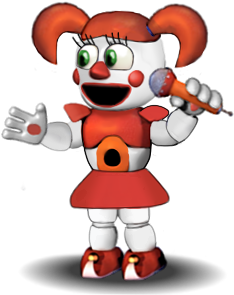 Adventure Baby V2 (commission) By - Fnaf Adventure Baby Riolu Fazbear (400x400)