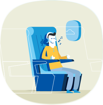 Nouvelair Mal De L'air - Airsickness (344x353)