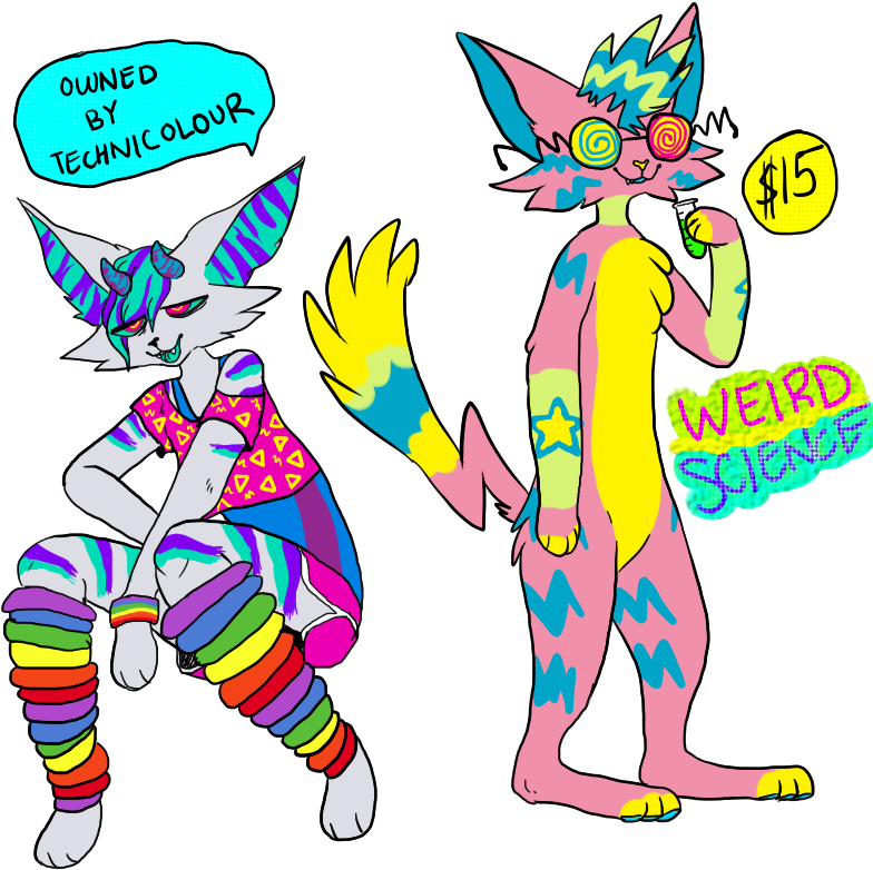80s Cats Designs By Doughnutwolves - Cartoon (800x800)