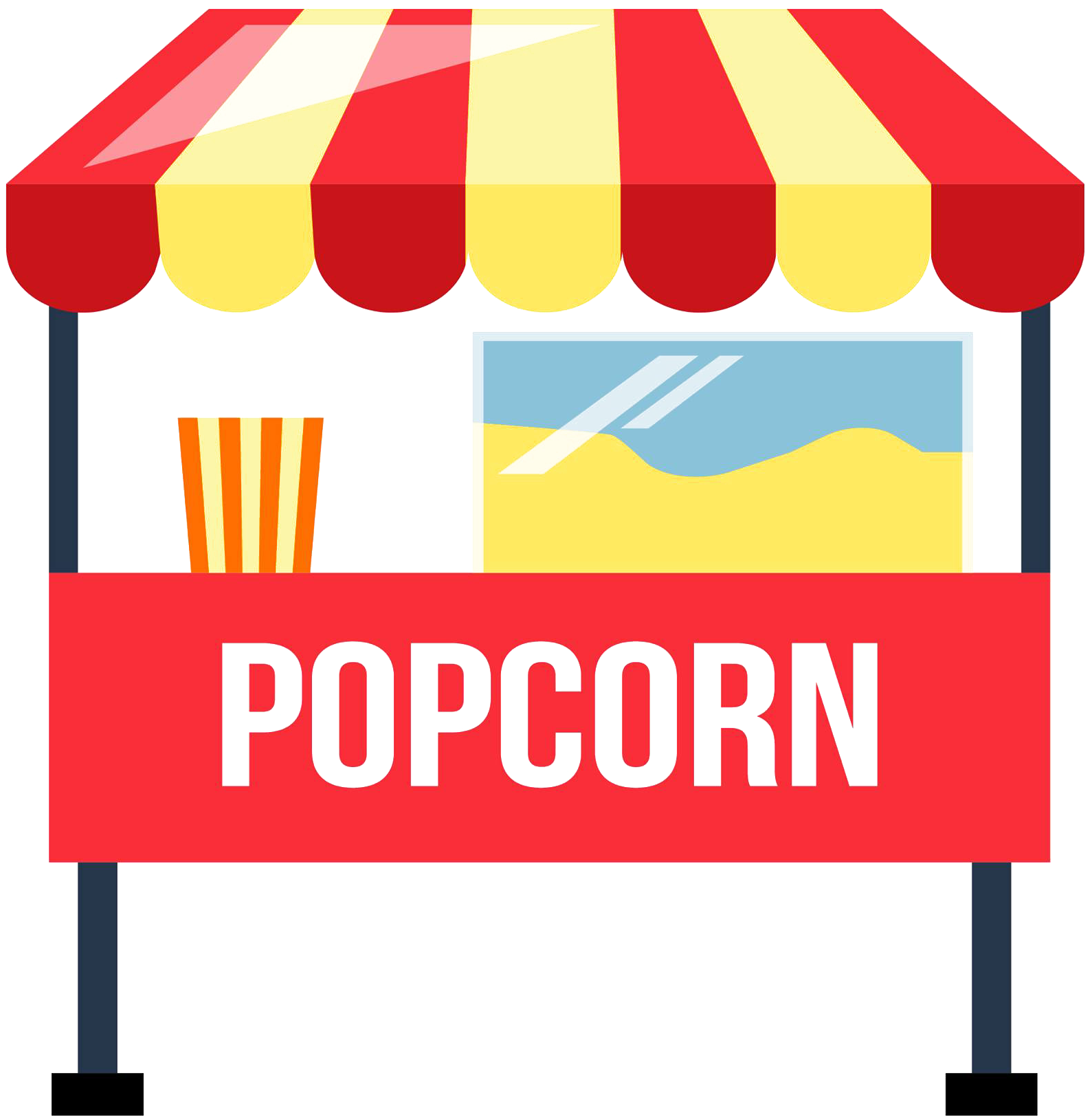 Carnival Stalls Clipart - Carnival Stalls Clipart (2048x1858)