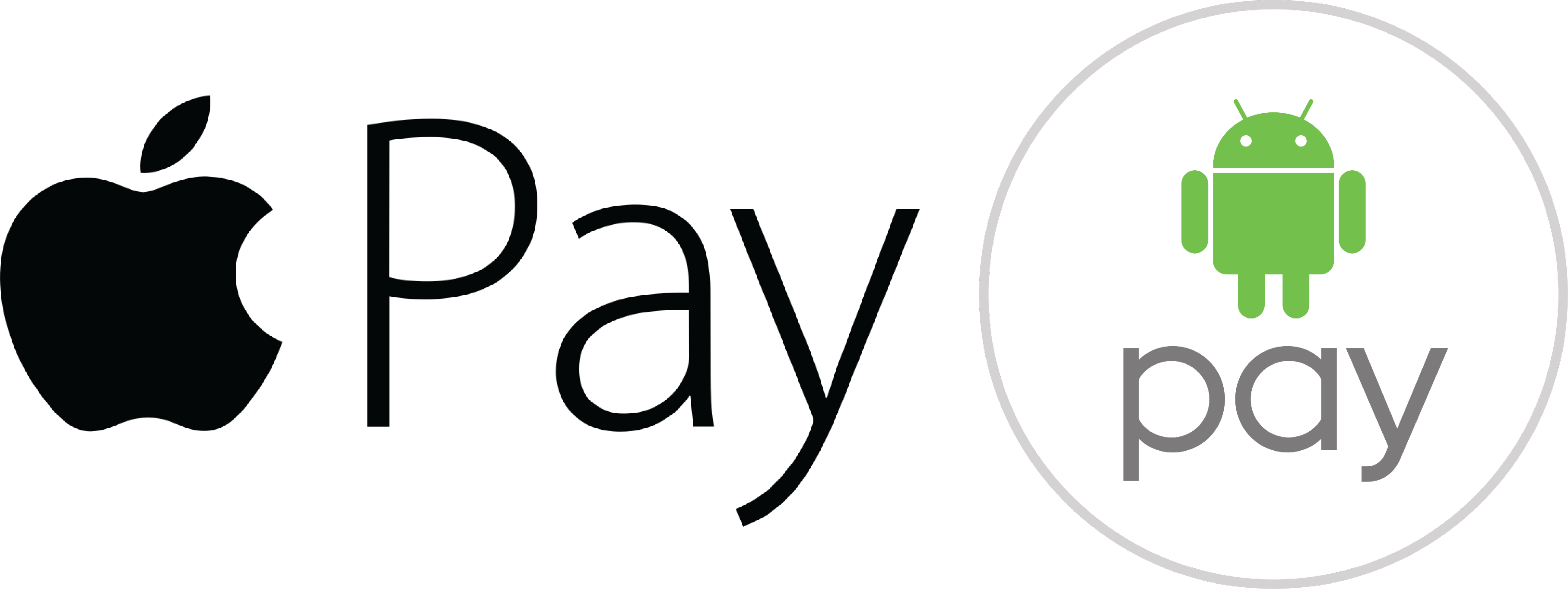Apple Pay - Android Pay (3630x1363)