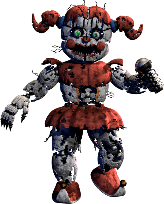 Nightmare Circus Baby - Nightmare Circus Baby (550x683)