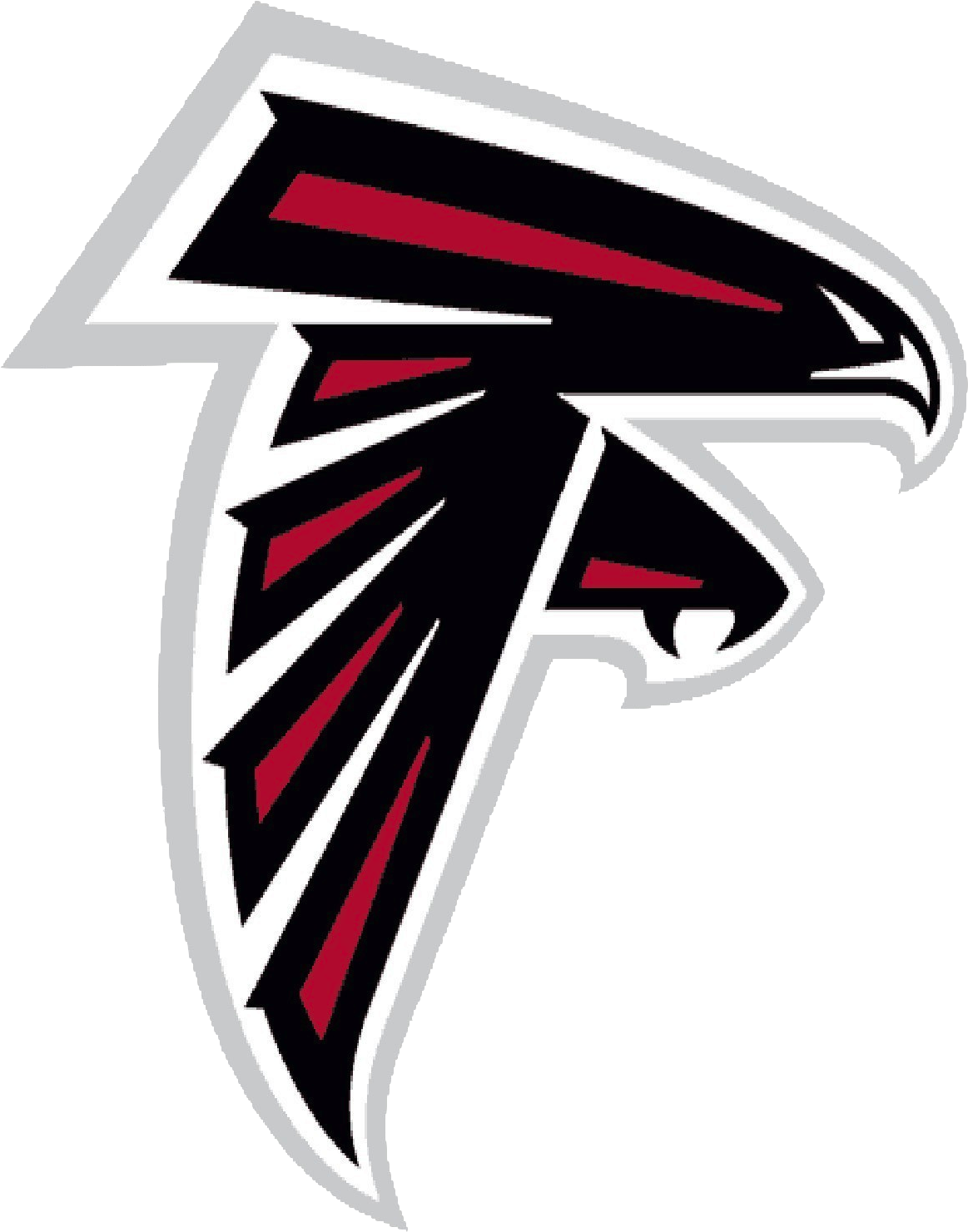 Images Of The Atlanta Falcons Football Logos - Atlanta Falcons Logo (1200x1516)