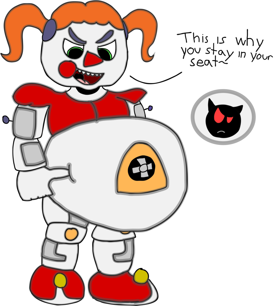 Obey The Baby By Undernom - Fnaf Sister Location Vore (1024x1024)